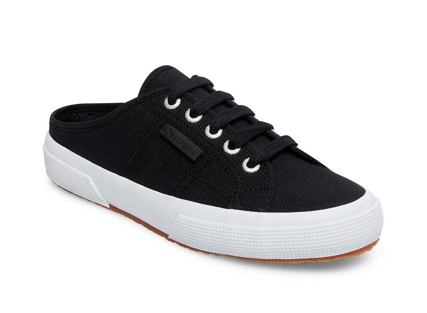 Slip On Superga Mujer Negras - 2402 Cotw - 136492BJY
